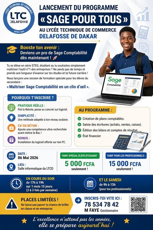 Lancement du programme Sage pour Tous